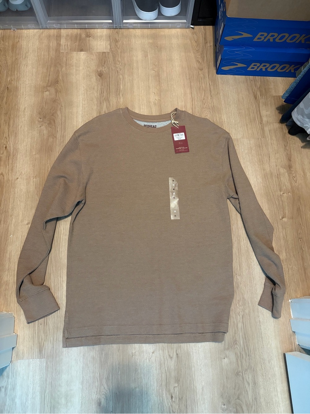 RedHead Taupe Crewneck Sweater - Neutral Brown